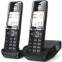 Gigaset COMFORT 550 duo Teléfono analógico Negro